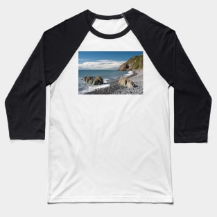 Saint Ninian's Cave near Whithorn Photograph Dumfries and Galloway Baseball T-Shirt